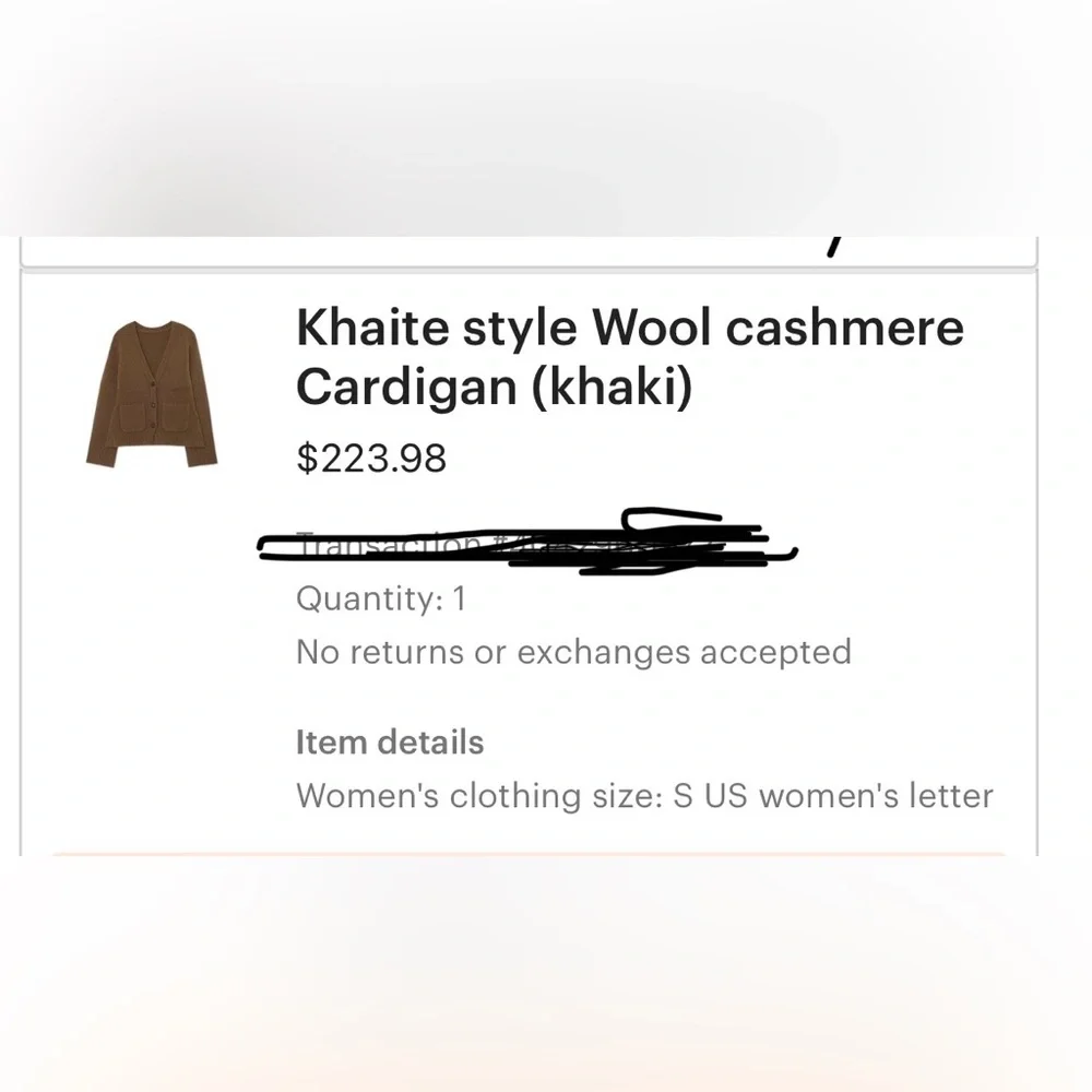 Elegant Olive Cardigan by - Picture 9 of 9
